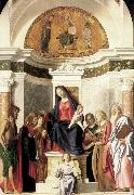 CIMA da Conegliano Madonna Enthroned with the Child dfg oil painting